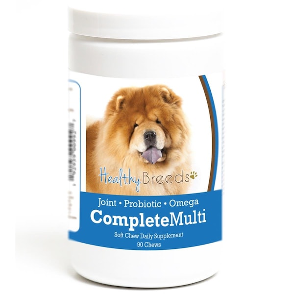 Healthy Breeds Chow Chow all in one Multivitamin Soft Chew, 90PK 192959009927 - main